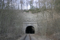 Südportal des Entenbergtunnels
